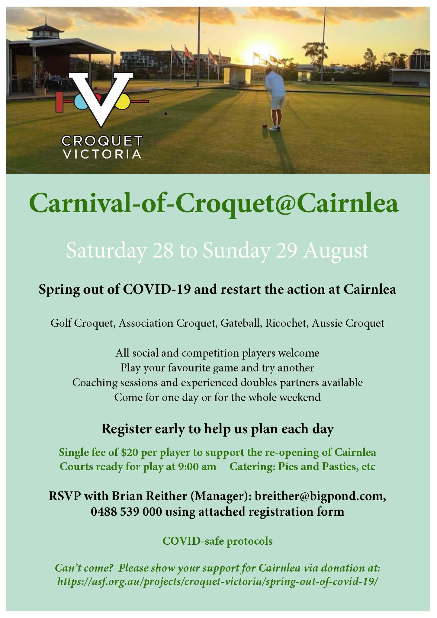 CarnivalofCroquet1 Wodonga Croquet Club